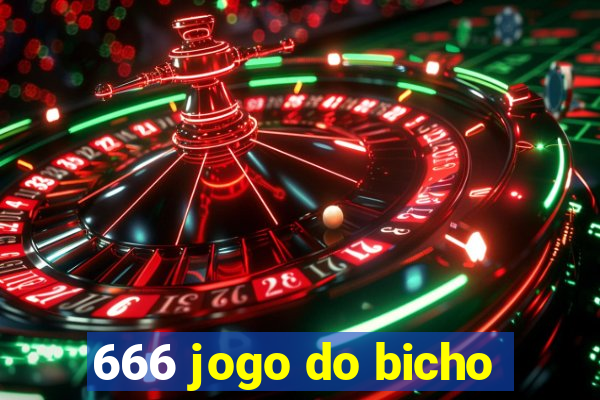 666 jogo do bicho